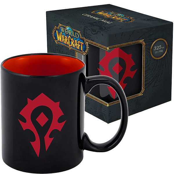 Фото - Чашка Blizzard WORLD OF WARCRAFT Horde 330 мл Black (FWWMUG24BKHOR0002)