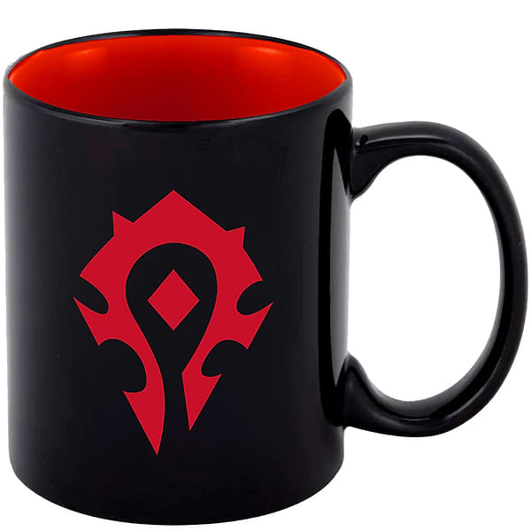 Фото - Чашка Blizzard WORLD OF WARCRAFT Horde 330 мл Black (FWWMUG24BKHOR0002)