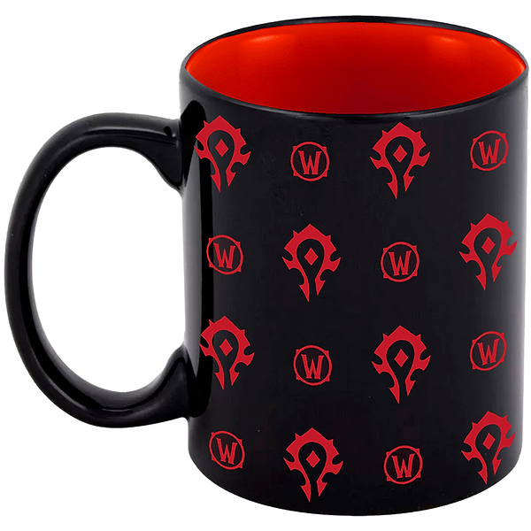 Фото - Чашка Blizzard WORLD OF WARCRAFT Horde pattern 330 мл (FWWMUG24BKHOR0001)
