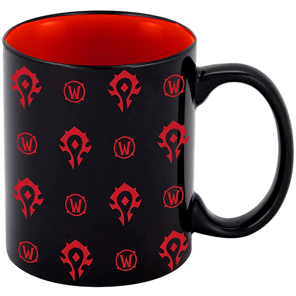 Фото - Чашка Blizzard WORLD OF WARCRAFT Horde pattern 330 мл (FWWMUG24BKHOR0001) Фото - Чашка Blizzard WORLD OF WARCRAFT Horde pattern 330 мл (FWWMUG24BKHOR0001)