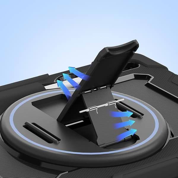 Фото - Чохол для планшета BeCover Horizontal handle for Samsung Galaxy Tab S9 Plus (SM-X810/SM-X816)/S9 FE Plus (SM-X610/SM-X616) 12.4"' Black (712917)