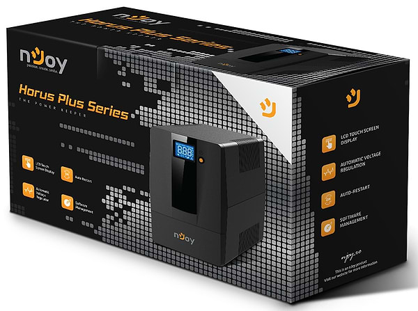 Фото - Источник бесперебойного питания Njoy Horus Plus 1500 USB