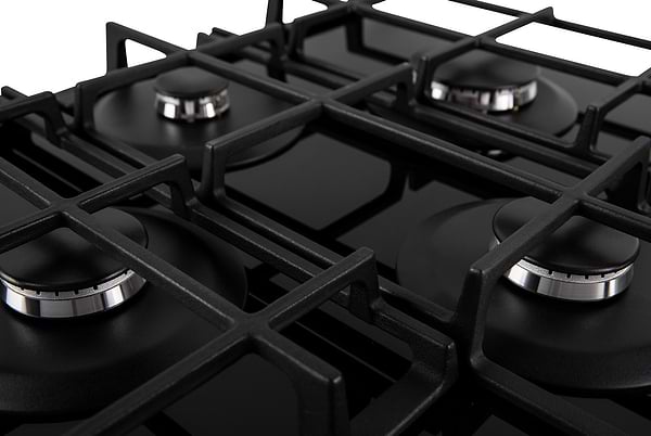 Фото - Духова шафа + варильна поверхня газова Hotpoint-Ariston FA5S841JBLGHA + HAGS61FBK