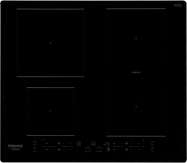 Фото - Духовой шкаф + варочная панель индукционная Hotpoint-Ariston HAO3K78PSUFB + HB4860BNE