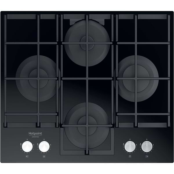Фото - Варильна поверхня газова Hotpoint-Ariston HAGS61FBK