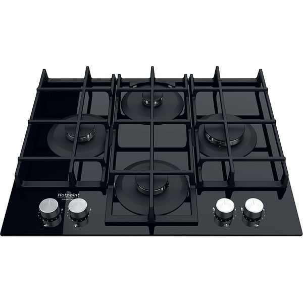 Фото - Варильна поверхня газова Hotpoint-Ariston HAGS61FBK