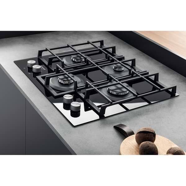 Фото - Варильна поверхня газова Hotpoint-Ariston HAGS61FBK