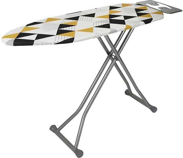 Фото - Гладильная доска Dogrular HOUSEPLUS IB 1005-PLUG цельнометал.з перфорацией с розеткой 36*112 см