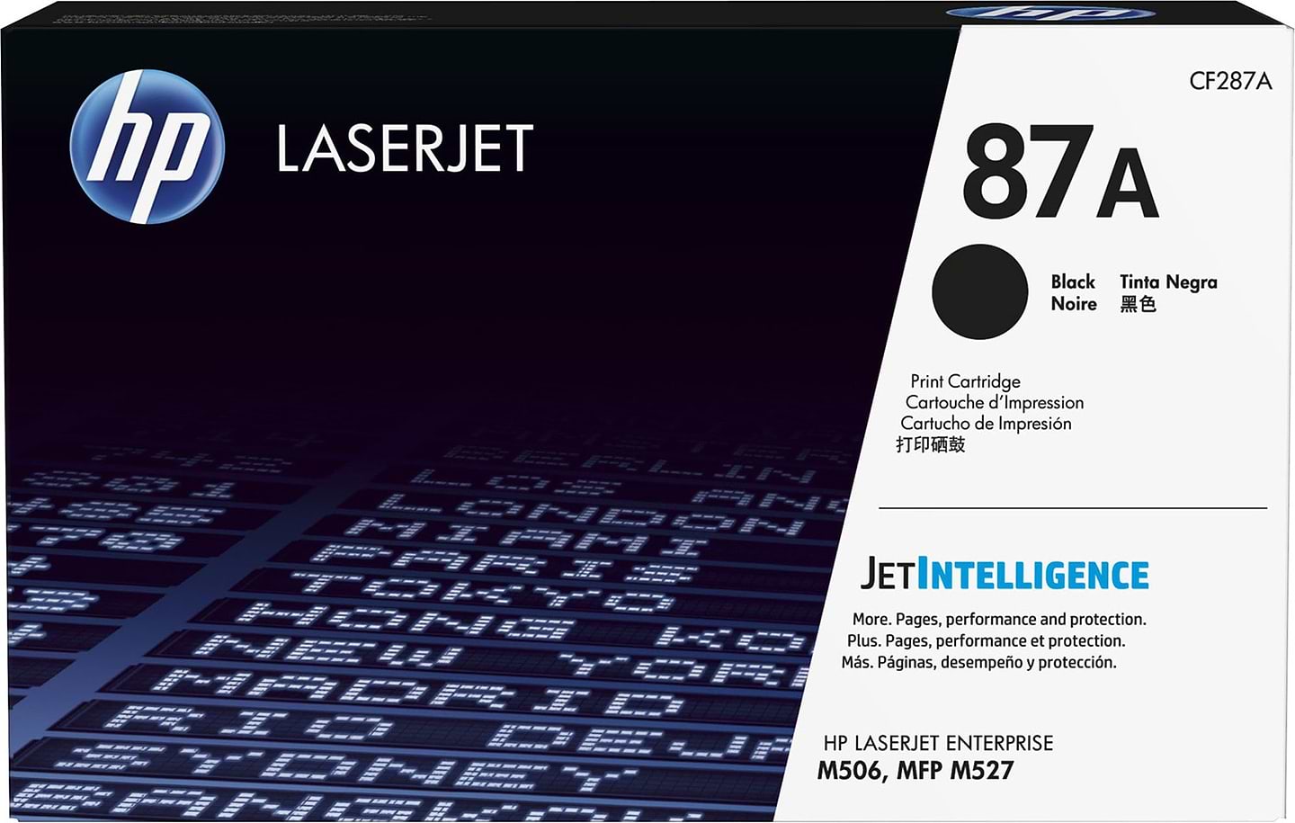 Картридж для лазерных принтеров/МФУ HP 87A LJ M527c/M506dn/M506x/M527dn/M527f Black (9000 стр) (CF287A) - Фото 1