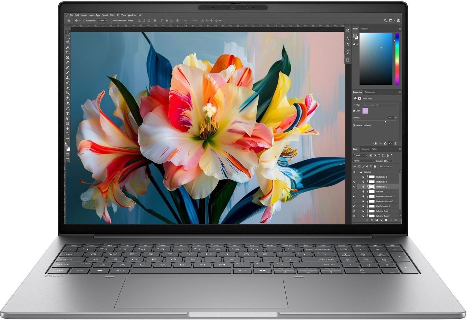 Ноутбук HP ZBook 8 G2i (DZ4J2ET) Silver