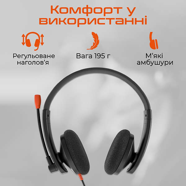 Фото - Гарнитура проводная Meetion MT-HP003-A