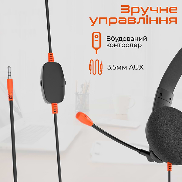 Фото - Гарнитура проводная Meetion MT-HP003-A