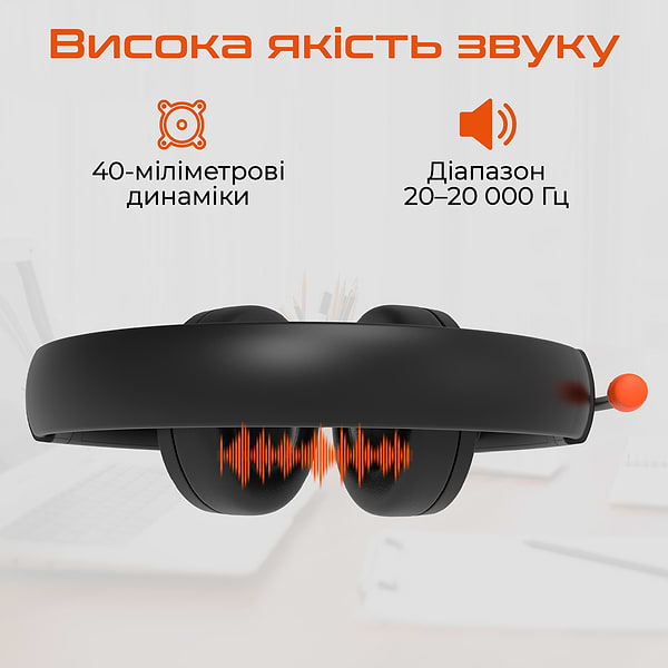 Фото - Гарнитура проводная Meetion MT-HP003U-A