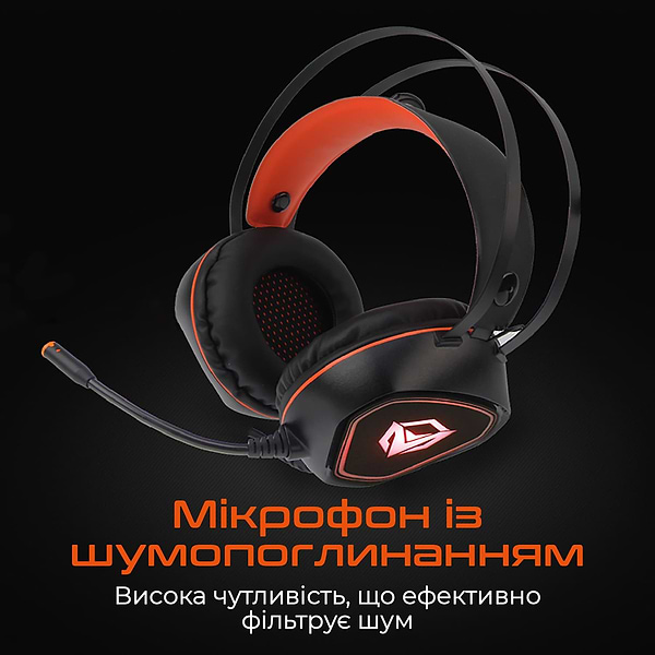 Фото - Гарнітура дротова ігрова Meetion MT-HP020-A