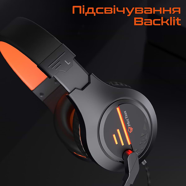 Фото - Гарнітура дротова ігрова Meetion MT-HP021-A