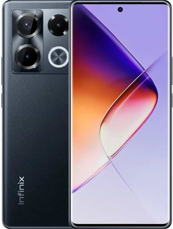 Смартфон Infinix Note 40 Pro 12/256Gb Obsidian Black X6850 - Фото 1