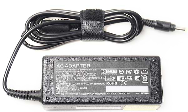 Фото - Зарядное устройство для ноутбука PowerPlant HP 220V 18.5V 65W 3.5A (HP65E4817)