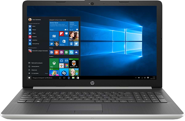 Фото - Ноутбук HP 15-db1018ur (6NC48EA) Natural Silver Фото - Ноутбук HP 15-db1018ur (6NC48EA) Natural Silver