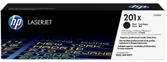 Картриджі для лазерних принтерів HP 201X LJ M252/M277 Black (CF400X) - Фото 1