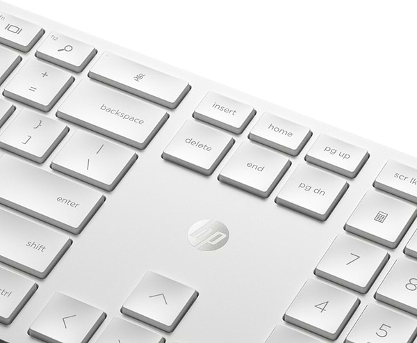 Фото - Клавиатура+мышь беспроводная HP 50 Wireless Keyboard and Mouse Combo White (4R016AA)