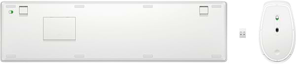 Фото - Клавиатура+мышь беспроводная HP 50 Wireless Keyboard and Mouse Combo White (4R016AA)