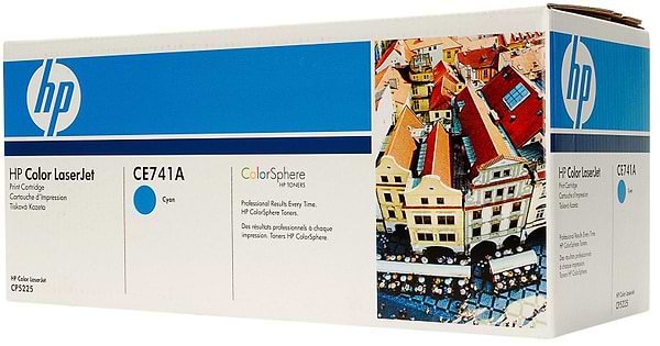 Фото - Картридж для лазерных принтеров/МФУ HP CLJ CP5220 series cyan (CE741A) Фото - Картридж для лазерных принтеров/МФУ HP CLJ CP5220 series cyan (CE741A)