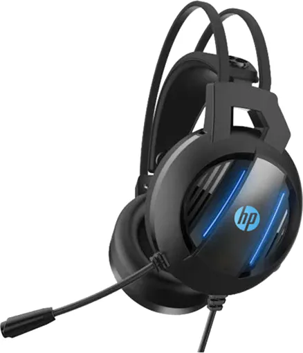 Гарнитура проводная игровая HP DHE-8001 Black - Фото 1