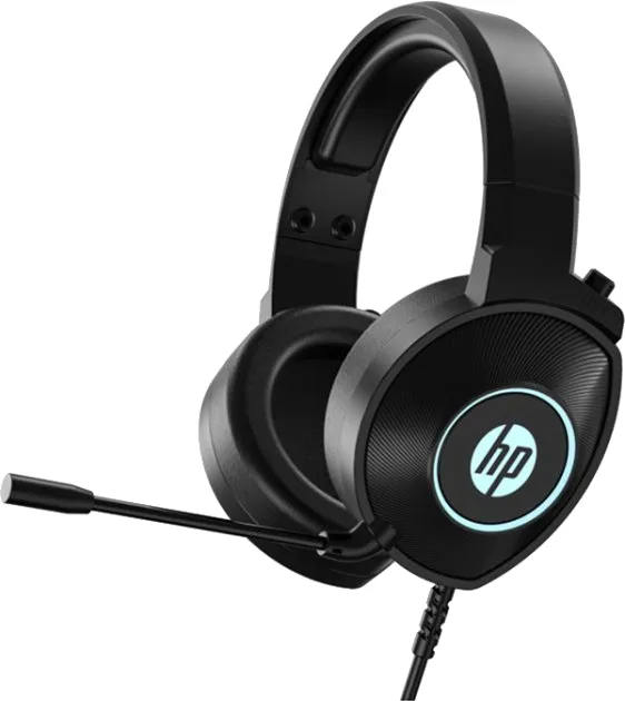 Наушники полноразмерные проводные HP DHE-8008U Black - Фото 1