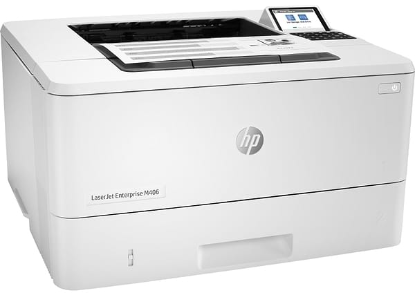 Фото - Уцінка - Принтер для ч/б друку HP LaserJet Enterprise M406dn (3PZ15A) #