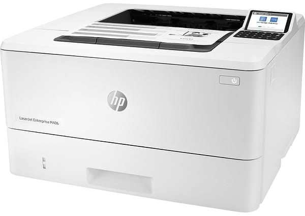 Фото - Уцінка - Принтер для ч/б друку HP LaserJet Enterprise M406dn (3PZ15A) #