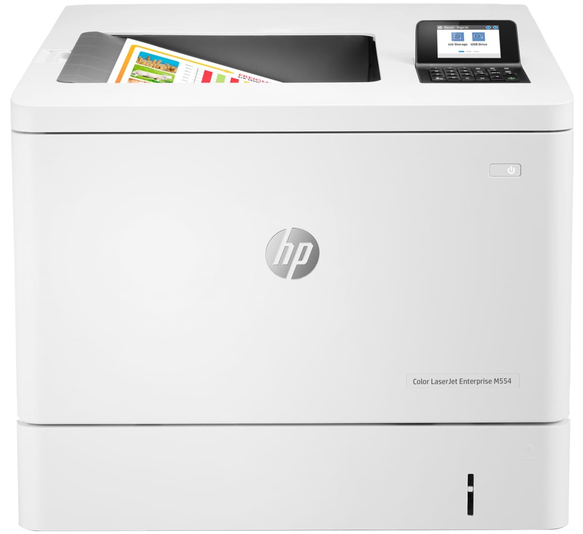 Принтер для цветной печати HP LJ Enterprise M554dn (7ZU81A)