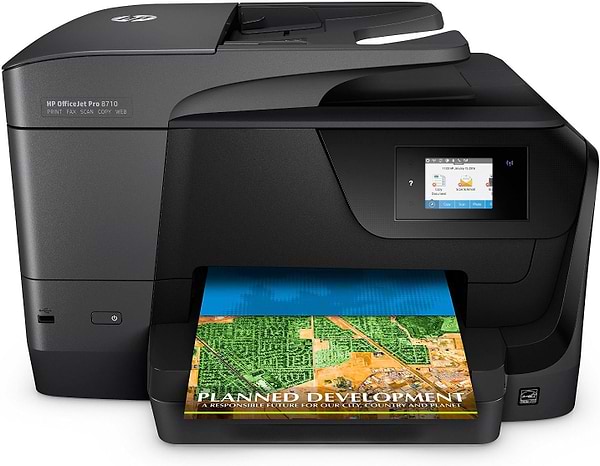 Фото - МФУ цветной печати HP OfficeJet Pro 8710 с Wi-Fi (D9L18A)