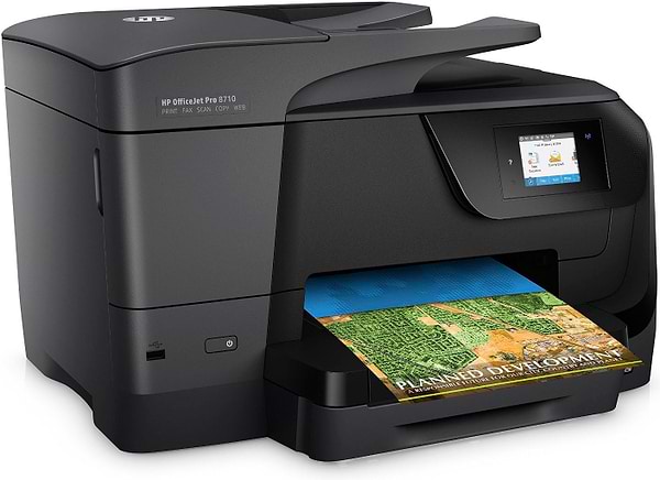 Фото - МФУ цветной печати HP OfficeJet Pro 8710 с Wi-Fi (D9L18A)