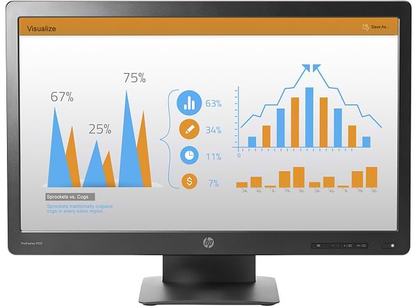 Фото - Монитор HP ProDisplay P232 (K7X31AA)