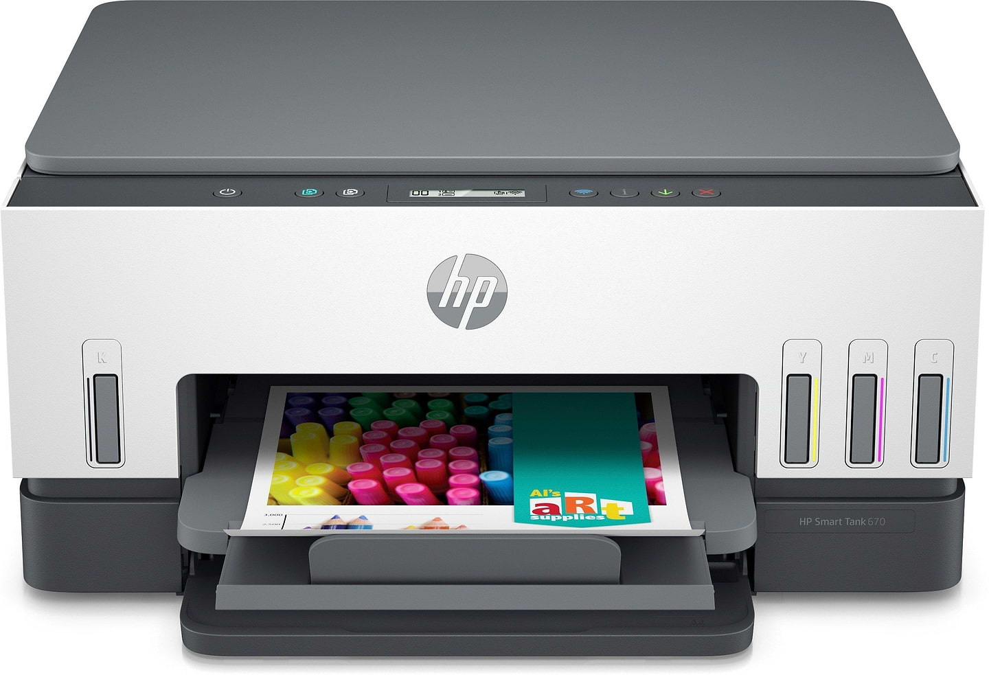 МФУ цветной печати HP Smart Tank 670 Wi-Fi (6UU48A) - Фото 1