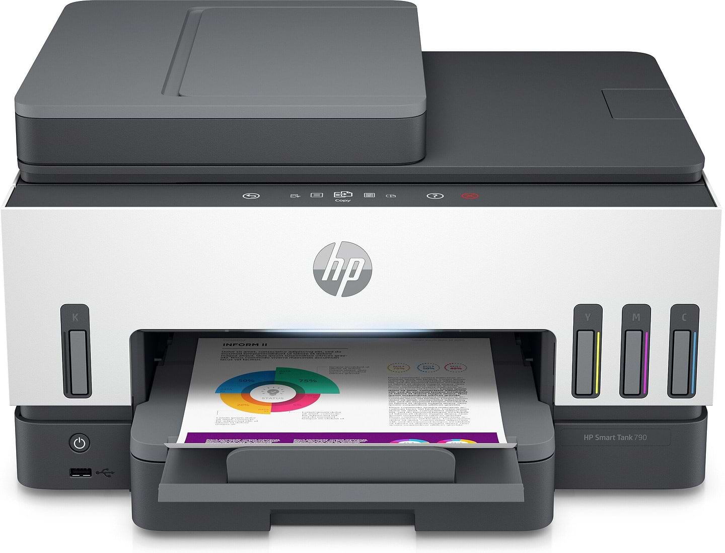 МФУ цветной печати HP Smart Tank 790 с Wi-Fi (4WF66A) - Фото 1