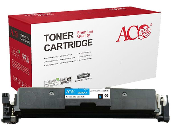 Фото - Картридж для лазерных принтеров/МФУ ACO аналог HP W2301A (HP 230A) для HP Color LaserJet Pro 4203 MFP 4303 Cyan без чипа (ACO-W2301ANC)