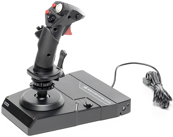 Фото - Ігровий контролер Hori Система керування польотом HOTAS та кріплення FLIGHT CONTROL SYSTEM & MOUNT (HPC-045U)