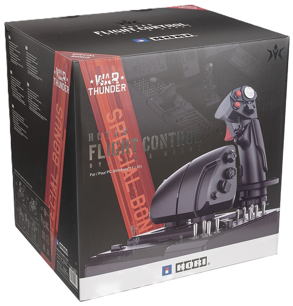 Фото - Ігровий контролер Hori Система керування польотом HOTAS та кріплення FLIGHT CONTROL SYSTEM & MOUNT (HPC-045U)