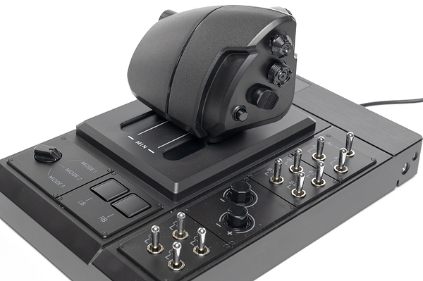 Фото - Ігровий контролер Hori Система керування польотом HOTAS та кріплення FLIGHT CONTROL SYSTEM & MOUNT (HPC-045U)