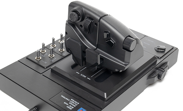 Фото - Ігровий контролер Hori Система керування польотом HOTAS та кріплення FLIGHT CONTROL SYSTEM & MOUNT (HPC-045U)