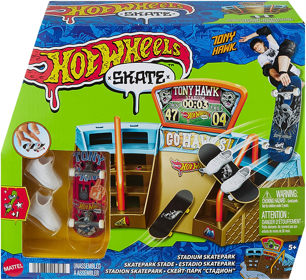 Фото - Ігровий набір Hot Wheels "Перше тренування" серії "Скейти" (в ас.) (HGT91)