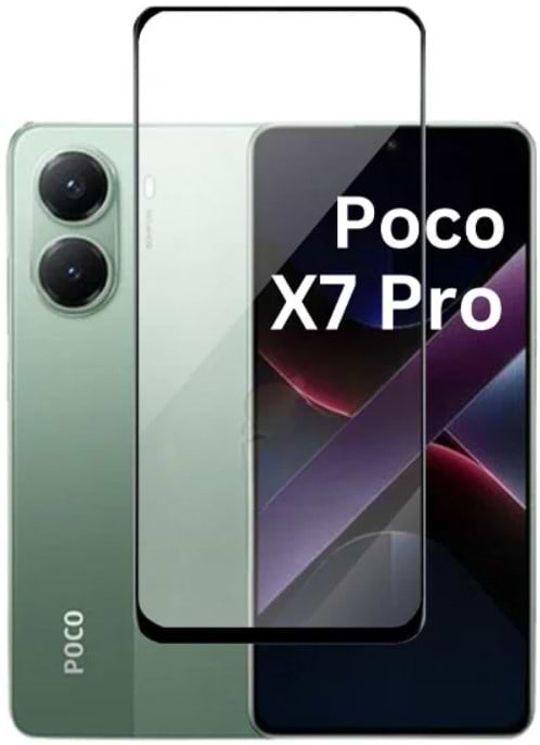 Захисне скло для смартфону BeCover for Poco X7 Pro Black (713415) - Фото 1