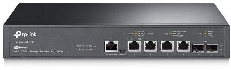 Коммутатор локальной сети (Switch) TP-Link TL-SX3206HPP - Фото 1