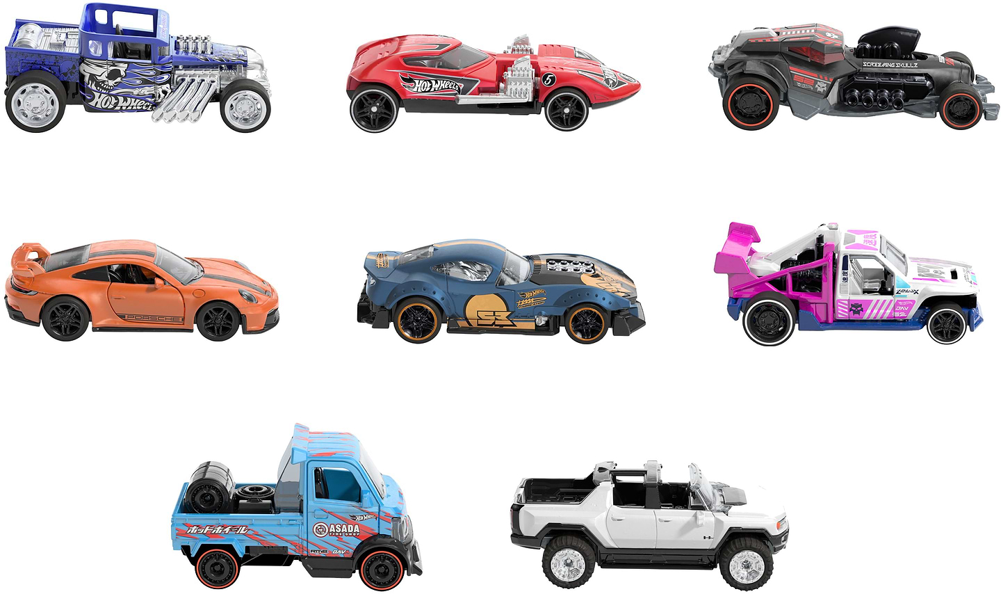Базова машинка Hot Wheels "Pull-Back Speeders" (в ас.) (HPR70) - Фото 1