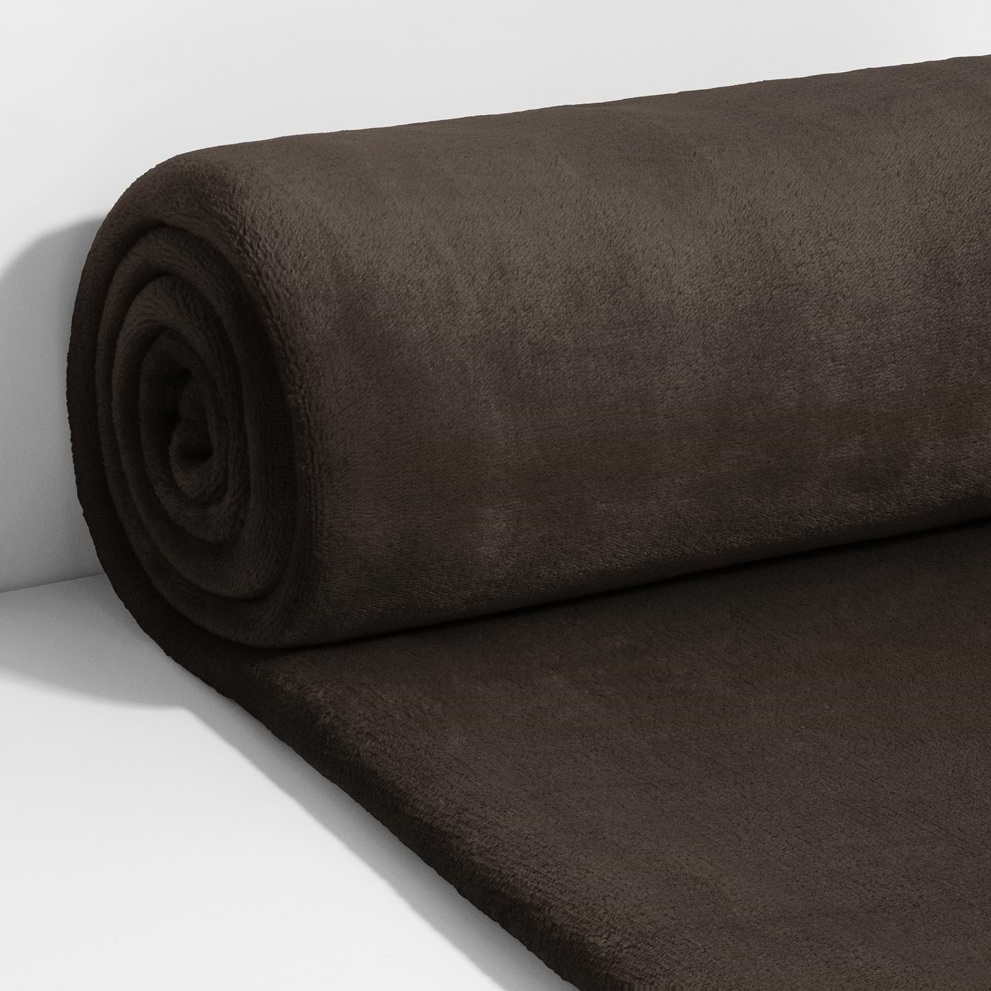 Плед двуспальный Lelit 180х200 серо-коричневый (1203042)