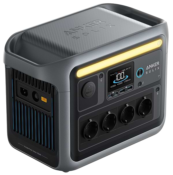 Фото - Зарядна станція універсальна Anker SOLIX C1000X 1056Wh 1800W Grey