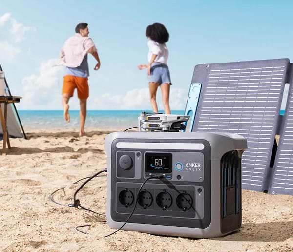 Фото - Зарядна станція універсальна Anker SOLIX C1000X 1056Wh 1800W Grey
