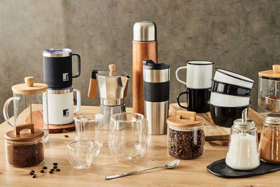 Фото - Набор чашек с двойными стенками Bergner Coffee & tea lovers 100 мл 2 шт. (BG-20114-MM)