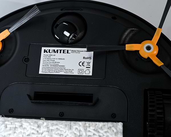 Фото - Робот-пылесос Kumtel HRC-01 Black